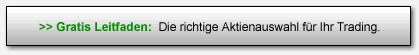 Swing Trading mit CFDs: Auswahl der Aktien.
