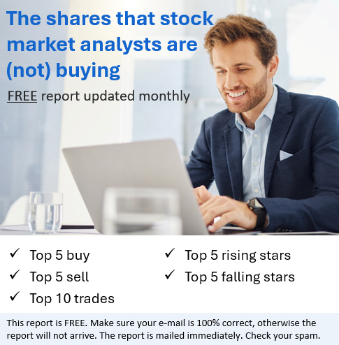 List of selected stocks and ETFs