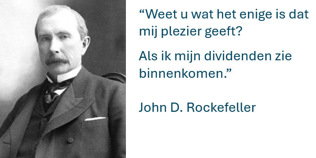 Beleggers hebben graag hoge dividenden.